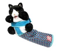 Jenivaint Marioneta de Mano, Tela Suave Protege Las Manos (1 Paquete) | Marioneta de mano de felpa con articulaciones móviles La tela suave protege las manos Acción de golpear y patear Juego de