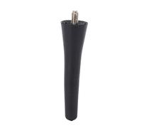 Jenivaint Mástil de Antena Corto ABS Negro Antena de Repuesto 2,6 Pulgadas OEM 6561N3 Aspecto de Fibra de Carbono con Tornillos para 107 108 207 307 308 407 y