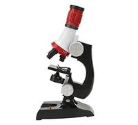 Jenivaint Microscopio para Niños, Alto Aumento hasta 1200X | Conjunto educativo de microscopio para niños de Gran Aumento, juguete educativo para construir, caja de muestras y