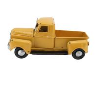 Jenivaint Modelo de Camioneta Pickup, Coche con Tracción Trasera de Metal de Hojalata, Réplica de Mini Camioneta Vintage de 7,87 Pulgadas con Mano de Obra Fina para Decoración de Escritorio de (Mini