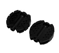 Jenivaint Pedales de Bicicleta para Niños, Paquete de 2 Pedales de Bicicleta para Niños de Plástico para Triciclo y Cochecito, con Fácil Instalación, para la Mayoría de Bicicletas y (Black)