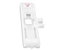 Jenivaint Pie Prensatelas Automático para Ojales, Prensatelas de Plástico y Acero Inoxidable con Dos Dedos Guía, Accesorio de Costura de 1 Paso para Máquinas Principiantes y Aficionados