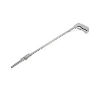 Jenivaint Pinzas para Cangrejo de Acero Inoxidable, Pinzas para Pescado de 75 Cm de Largo con Diseño Plegable Desmontable para Cangrejo, Mariscos, Pulpo, Anguila, Carbón (presilla recta)