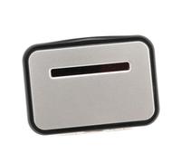 Jenivaint Podómetro 3D, Contador de Pasos con Pantalla Grande para Hombres y Mujeres, Rastrea Pasos, Distancia, Calorías, Funciona con Energía Solar y con Batería, para la Cintura (Silver)