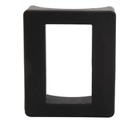 Jenivaint Portavasos de Silicona, Soporte Estable Antideslizante para Calcomanías de Vinilo y Toboganes de Agua, con Ranuras Integradas para Herramientas Artesanales, Se Adapta a Varias (BLACK)
