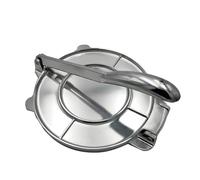 Jenivaint Prensa de Tortilla de 8 Pulgadas, Prensa de Masa para Hacer Roti de Aleación de Aluminio, Aplanamiento Uniforme, Fácil, Uso Multiusos para Tortillas Rotis, Envoltorios de Bola de Masa,