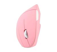 Jenivaint Ratón Vertical, Ratón Ergonómico Inalámbrico USB Recargable para Ordenador con 4 Niveles de dpi, Iluminación RGB, para XP 7 8 10 OS X (Rosa Vertical H1)