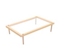 Jenivaint Secador de Pasta de Madera - Soporte de Secado para Espaguetis de Madera de Haya, con Zona Central Transpirable para Secar Flores, Frutas, Verduras y Pasta casera.