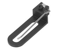 Jenivaint Soporte de Flecha Magnético, Pasador de Flecha Flexible con Rebote Magnético para Disparos Precisos, Construcción de Aleación de Aluminio Procesada por CNC para Caza con Recurvo (Black)