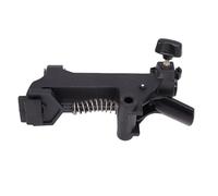 Jenivaint Soporte de Suspensión de Motor de Bisagra Giratoria para Botes Inflables, Conjunto de Montaje de Metal de Plástico para Motor de Arrastre de 12 V, 28 Lb, 36 Lb, 46 , 50 , Reemplazo de