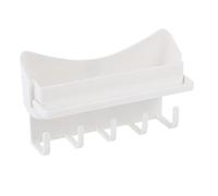 Jenivaint Soporte para Diadema de Pared, sin Taladrar, Fácil Instalación | Estante para diadema de pared sin taladro para tocador de baño, sin taladro, fácil instalación, montaje adhesivo (sin
