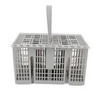 Jenivaint Utensilios para Lavavajillas Cesta para Cubiertos Reemplazo Universal de PP, Resistente a Altas Temperaturas para Tenedores Cucharas, con Superficie Lisa Resistente Al Polvo para