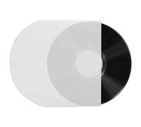 Jenngaoo 100Pcs 7in Vinyl Record Sleeves, Vinyl Record CD Player Slim Record Jackets Wear Resistant Protective Case Cover