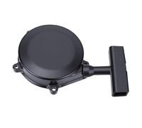 Jenngaoo Arrancador Manual de Cuerda de Retroceso para Motor GY6, Arrancador de Mano de Repuesto para Scooter ATV Motocicleta, Compatible con 150CC 180CC 250CC 260CC 300CC, Materia (Negra)