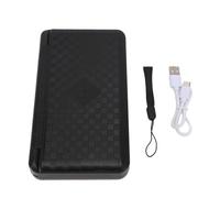 Jenngaoo Batería Solar 10000mAh PD20W, Emergencia | Bateria Solar 10000mah Con Panel Plegable Y Luz De Emergencia S.O.S.