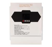 Jenngaoo Controlador de Carga para Turbina Eólica 1000W, Control de Energía Eólica Generador Carga Batería MPPT Off Grid 12V/24V/48V para Casa Barco Luces de Calle