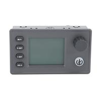 Jenngaoo Convertidor DC a DC 6-36V a 0.5-36V, Módulo Fuente Alimentación 40W 4.5A Regulador Voltaje Ajustable con Pantalla LCD, Interfaz Ventilador 5V para Sistemas Electrónicos In