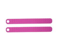 Jenngaoo Correa de Descongelación de Silicona 2 Piezas, Correa Fijadora para Descongelado Rápido de Carnes Congeladas, Filetes, Pescado, Fácil de Colgar y Limpiar, Material Resiste (Rosa)