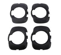 Jenngaoo Cubierta Protectora de Calas para Pedales de Bicicleta, 2 Pares de Protección ABS Antideslizante para Calas SpeedPlay, para Ciclismo y Protección de Calzado (Negra)