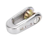 Jenngaoo Herramienta Tracción Cable 3T, Conector Desmontable Rodamientos Acero Aleación 7.5cm para Gestión Eléctrica Construcción Mantenimiento