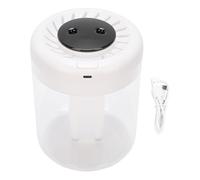 Jenngaoo Humidificador Ultrasonico 2.8L, Humidificador de Nebulizacion Fria Silencioso con Luz Nocturna 7 Colores, Pantalla Digital, 3 Modos, USB, para Dormitorio Oficina Hogar (Blanca)