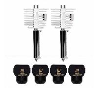 Jenngaoo Kit Hotend 0.4mm para A1 y A1 Mini, Acero Inoxidable | Extrusión Estable Con Aleación De Titanio Y Acero Inoxidable Para Impresión Multicolor De Alta Velocidad