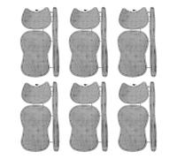 Jenngaoo Láminas de Malla Plástica para Bordado y Ganchillo, 6 Piezas Lienzo de Punto de Aguja en Blanco Material Plástico para Proyectos de Tejer y Hacer Bolsos Manualidades