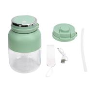 Jenngaoo Licuadora Portátil Recargable 800ml, Vaso Eléctrico sin Cable para Batidos Smoothies Jugos, Tapa con Pajita, Ideal para Gimnasio Viajes Hogar Oficina, Fácil de Limpiar y D