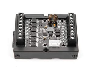 Jenngaoo Modulo de Retardo Programable PLC FX1N-14MT, Tablero de Control Industrial con Carcasa DC10-28V para Automatizacion de Procesos