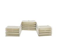 Jenngaoo Organizador de Cajones Divisible Ajustable, 12 Piezas Estructura Clara Material PE para Almacenar Ropa Interior, Calcetines, Accesorios de Maquillaje (Bej)