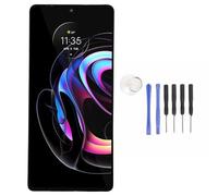 Jenngaoo Pantalla de teléfono de repuesto digitalizador Asamblea de alto rendimiento de 6,7 pulgadas con soporte de huellas dactilares para Moto Edge 30 Pro 20 Pro 20 X30 G52 G82 pantalla