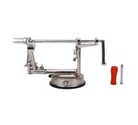 Jenngaoo Pelador de Manzanas y Núcleo, Herramienta Manual de Acero Inoxidable 304 con Mango de Madera para Pelar y Quitar el Corazón de Frutas y Verduras como Manzanas, Peras y Pat