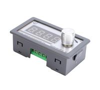 Jenngaoo Potenciómetro Digital con Pantalla, Resistor Variable Programable de 4 Dígitos para Control de Velocidad PLC Inversor, Ajuste de Impedancia Preciso, Pantalla Digital Clara (Impedancia 500K)