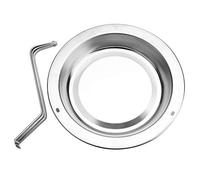 Jenngaoo Soporte Asador Pollo Acero Inoxidable para Parrilla Barbacoa, Estante Horneado Asado para Aves de Corral BBQ