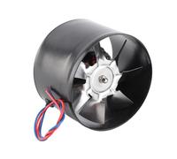 Jenngaoo Ventilador de Extracción de Conducto Metálico, Ventilador de Cocina Sótano Alta Velocidad Silencioso, Material Metálico, 100 CFM, 6 Pulgadas, para Ventilación Cocina Baño (4 pulgadas)