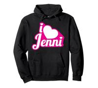 Jenni Rivera Oficial I Love Jenni Sudadera con Capucha