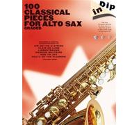 Jenni wheeler : dip in 100 classical pieces for alto sax graded - saxophone alto - recueil