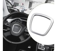 Jennifer Aleación De Aluminio Coche Volante Pegatina Cuerpo Emblema Trim Compatible con Audi A3/A4/A5/Q5/Q7