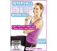 Jennifer Hößler: Intervall Step Workout ++ Mehr Fatburner // Mehr Step // Mehr Jenny // NO CHOREO » Dein neues Step Workout ++ [Alemania] [DVD]