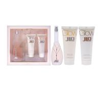 Jennifer Lopez Glow EDT en aerosol, loción corporal y gel de ducha, 3.4 oz/2.5 oz/2.5 oz