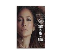 JENNIFER LOPEZ - Póster impreso con portada de álbum, póster de portada musical, pop hip hop, rap, cantante, estrella, música, lienzo estético, arte de pared para niñas y niños, adolescentes,