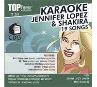 Jennifer Lopez & Shakira Top Tunes Karaoke CGD Artist Vol 32 TT-201 (US Import)