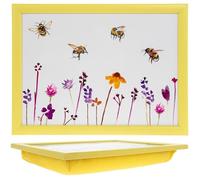 Jennifer Rose Gallery - Bandeja para Regazo (44 x 34 x 6 cm), diseño de Abejas ocupadas