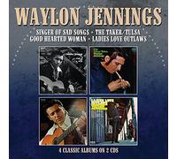 Waylon Jennings - Singer Of Sad Songs The Taker-Tulsa Good Hearted Woman Ladies Love Outlaws
