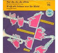 JENNY JOHNSON,HARRY GRAF - Nur du, du, du allein(To know him is to love him/Weiß wie Schnee war ihr Kleid(Keep your Heart)(7" Vinyl Single)(1957)(Tempo 715)