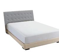 Jenny SESAL Sábana Bajera con Esquinas, Color Liso, Fabricada en Italia, para Cama de Matrimonio, Individual y una Plaza y Media, Amplia selección de Colores y tamaños (Crema, una Plaza y Media)