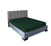 Jenny SESAL Sábana Bajera con Esquinas, Color Liso, Fabricada en Italia, para Cama de Matrimonio, Individual y de una Plaza y Media, Amplia selección de Colores y tamaños (Verde Pino, una Plaza y