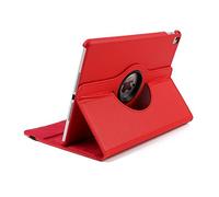 Jennyfly Funda protectora para iPad 2/3/4 de 9,7 pulgadas, múltiples ángulos de visión, para iPad 2/3/4, color rojo