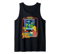 Jenny's New Friends UFO Alien Retro Funny Adult Humor Camiseta sin Mangas