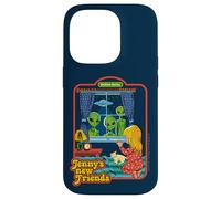 Jenny's New Friends UFO Alien Retro Funny Adult Humor Carcasa para iPhone 14 Pro